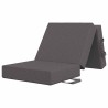 Canapé-lit pliable 75 x 63 x 45 cm Gris clair 583451583451