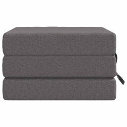 Canapé-lit pliable 75 x 63 x 45 cm Gris clair 583451583451