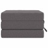 Canapé-lit pliable 75 x 63 x 45 cm Gris clair 583451583451