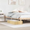 Boîte de rangement avec fenêtre transparente 2 pcs Crème 583453583453