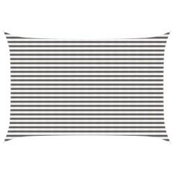 Voile d'ombre Gris clair et blanc 3 x 5 m HDPE 583457583457