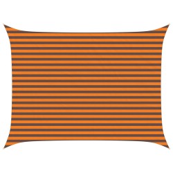 Voile d'ombre Orange et marron 4 × 3 m 100 % polyester Oxford 583458583458