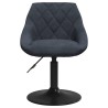 Tabouret de bar Gris foncé Velours 583470583470