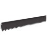 Bordure de Pelouse 20 pcs 103 x 15 cm Acier Noir 583473583473