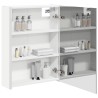 Armoire Miroir de Salle de Bain Blanc 53,5 x 15,5 x 70 cm 583477583477