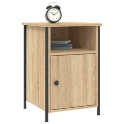 Tables de chevet 2pcs chêne sonoma 40x42x60cm bois d'ingénierie 583481583481