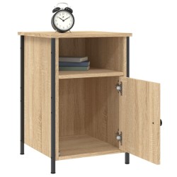 Tables de chevet 2pcs chêne sonoma 40x42x60cm bois d'ingénierie 583481583481