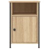 Tables de chevet 2pcs chêne sonoma 40x42x60cm bois d'ingénierie 583481583481