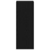 Bibliothèque empilable chêne noir 30x30x80 cm bois d'ingénierie 583487583487