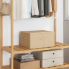 Boîte de rangement 6 pcs Crème 43 x 34 x 23 cm Tissu intissé 583488583488