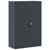 Classeur anthracite 90x40x140 cm acier 583505583505
