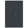 Classeur anthracite 90x40x140 cm acier 583505583505