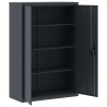 Classeur anthracite 90x40x140 cm acier 583505583505