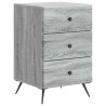 Cabinet de chevet avec tiroir Sonoma gris 43 x 41 x 66,5 cm 583603583603