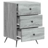 Cabinet de chevet avec tiroir Sonoma gris 43 x 41 x 66,5 cm 583603583603