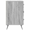 Cabinet de chevet avec tiroir Sonoma gris 43 x 41 x 66,5 cm 583603583603