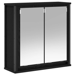 Ensemble de meubles de salle de bain 2 pcs en chêne noir et bois d'ingénierie 583628583628