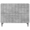 Cabinet de chevet avec tiroir Gris béton 62 x 34,5 x 49,5 cm 583630583630