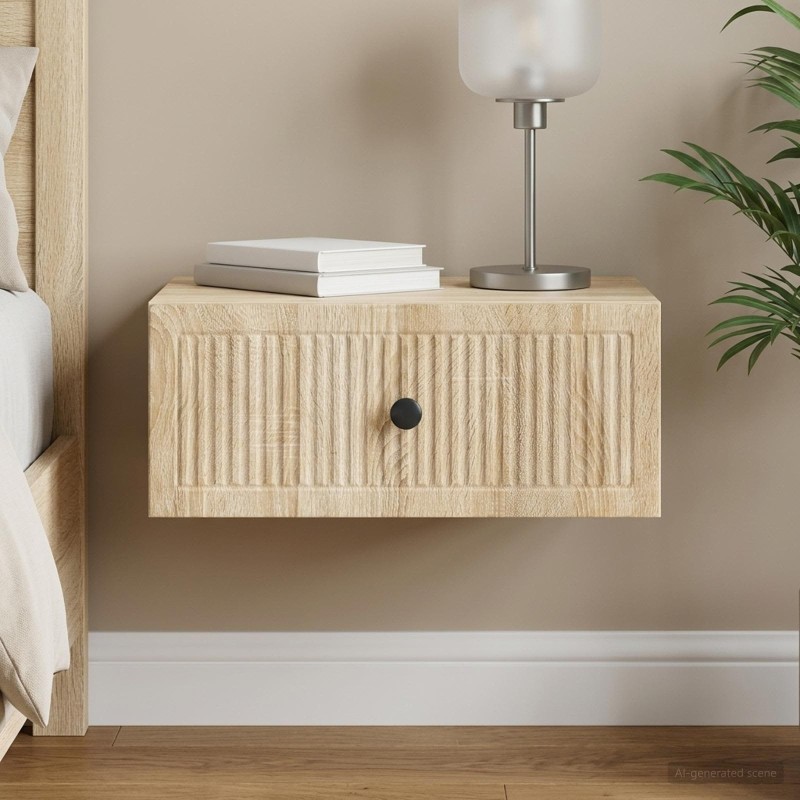 Cabinet de chevet avec tiroir Chêne Sonoma 49 x 34,5 x 20 cm 583631583631