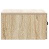 Cabinet de chevet avec tiroir Chêne Sonoma 49 x 34,5 x 20 cm 583631583631