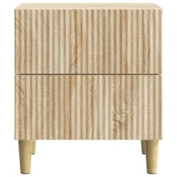 Cabinet de chevet avec tiroir Chêne Sonoma 43 x 34,5 x 48 cm 583632583632