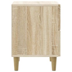 Cabinet de chevet avec tiroir Chêne Sonoma 43 x 34,5 x 48 cm 583632583632