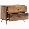 Cabinet de chevet avec tiroir Bois ancien 62 x 34,5 x 47,5 cm 583637583637