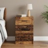 Cabinet de chevet avec tiroir Bois ancien 43 x 41 x 63,5 cm 583640583640