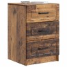 Cabinet de chevet avec tiroir Bois ancien 43 x 41 x 63,5 cm 583640583640