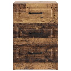 Cabinet de chevet avec tiroir Bois ancien 43 x 41 x 63,5 cm 583640583640