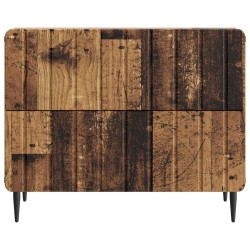 Cabinet de chevet avec tiroir Bois ancien 62 x 34,5 x 49,5 cm 583641583641