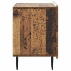 Cabinet de chevet avec tiroir Bois ancien 62 x 34,5 x 49,5 cm 583641583641