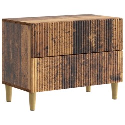 Cabinet de chevet avec tiroir Bois ancien 62 x 34,5 x 48 cm 583642583642