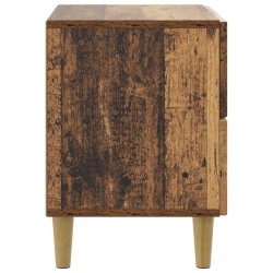 Cabinet de chevet avec tiroir Bois ancien 62 x 34,5 x 48 cm 583642583642