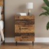 Cabinet de chevet avec tiroir Bois ancien 43 x 41 x 66,5 cm 583645583645