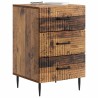Cabinet de chevet avec tiroir Bois ancien 43 x 41 x 66,5 cm 583645583645