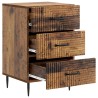Cabinet de chevet avec tiroir Bois ancien 43 x 41 x 66,5 cm 583645583645