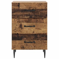Cabinet de chevet avec tiroir Bois ancien 43 x 41 x 66,5 cm 583645583645
