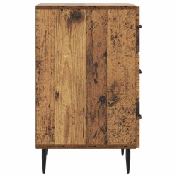 Cabinet de chevet avec tiroir Bois ancien 43 x 41 x 66,5 cm 583645583645