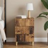 Cabinet de chevet avec tiroir Bois ancien 43 x 41 x 66,5 cm 583646583646