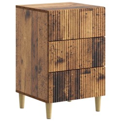 Cabinet de chevet avec tiroir Bois ancien 43 x 41 x 66,5 cm 583646583646
