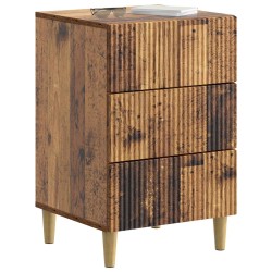 Cabinet de chevet avec tiroir Bois ancien 43 x 41 x 66,5 cm 583646583646