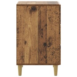 Cabinet de chevet avec tiroir Bois ancien 43 x 41 x 66,5 cm 583646583646