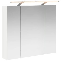Armoire Miroir de Salle de Bain Blanc 80 x 14.5 x 70 cm 583649583649