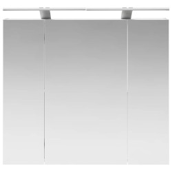 Armoire Miroir de Salle de Bain Blanc 80 x 14.5 x 70 cm 583649583649