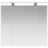 Armoire Miroir de Salle de Bain Blanc 80 x 14.5 x 70 cm 583649583649