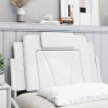Coussin de tête de lit Viana blanc 80 cm similicuir 583654583654