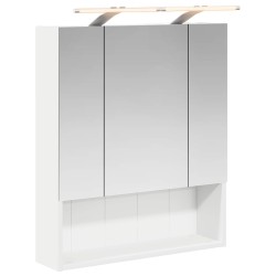 Armoire Miroir de Salle de Bain Blanc 60 x 14.5 x 70 cm 583660583660