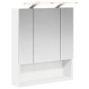 Armoire Miroir de Salle de Bain Blanc 60 x 14.5 x 70 cm 583660583660