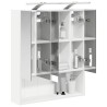 Armoire Miroir de Salle de Bain Blanc 60 x 14.5 x 70 cm 583660583660